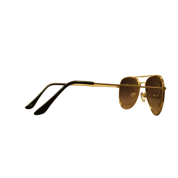 Timeless Brown Aviator Sunglasses – Sleek & Stylish - Image 2